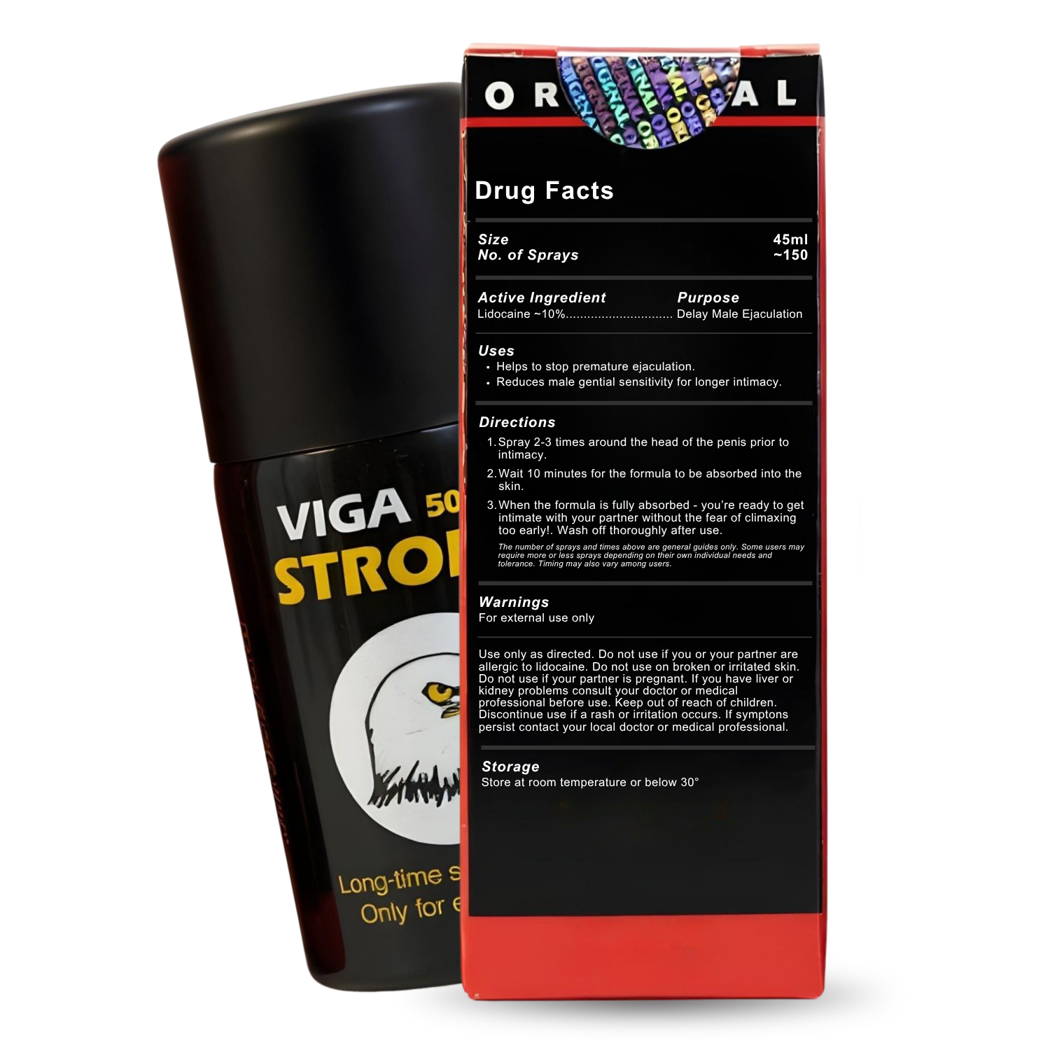 VIGA 50000 Strong Delay Spray 45ml