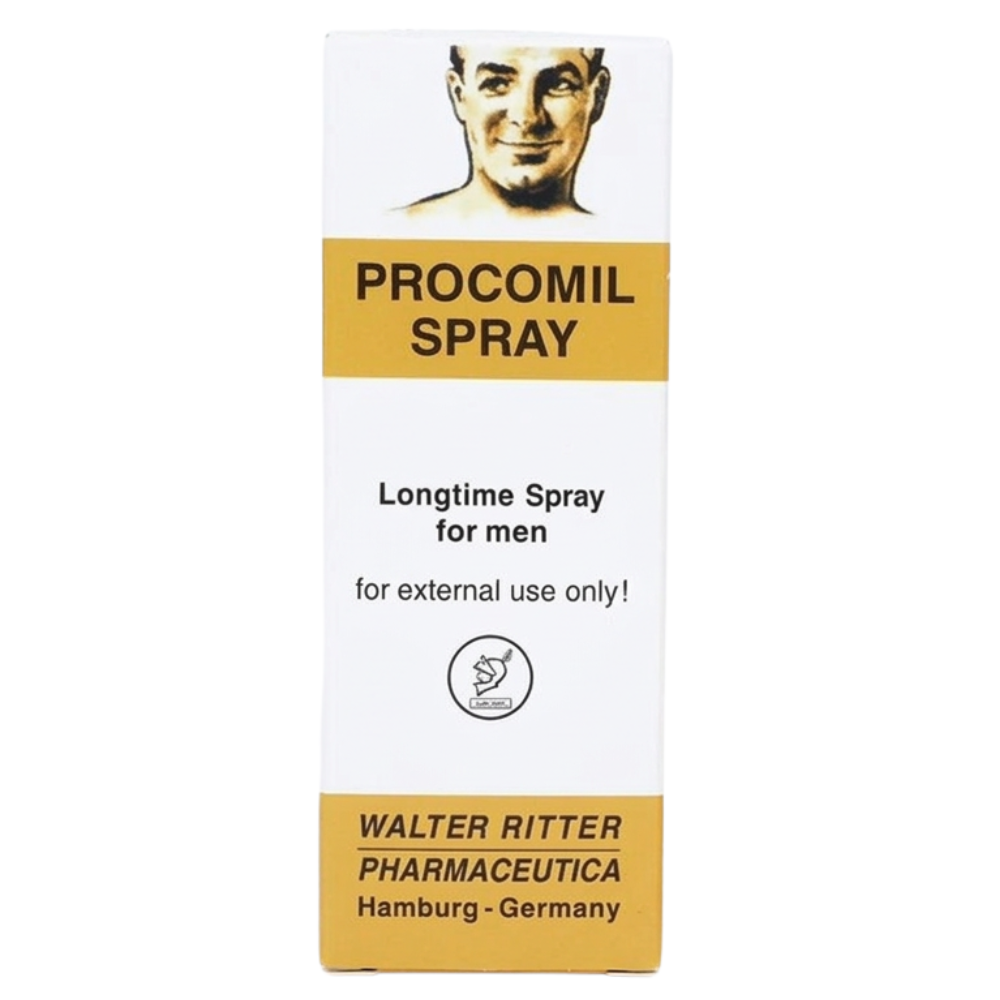 Procomil delay spray 45ml fast acting desensitizing spray for longer lasting performance in bed