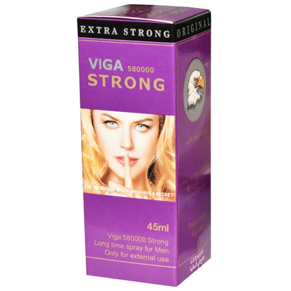 viga 580000 strong delay spray for men 45ml with vitamin e male desensitizer
