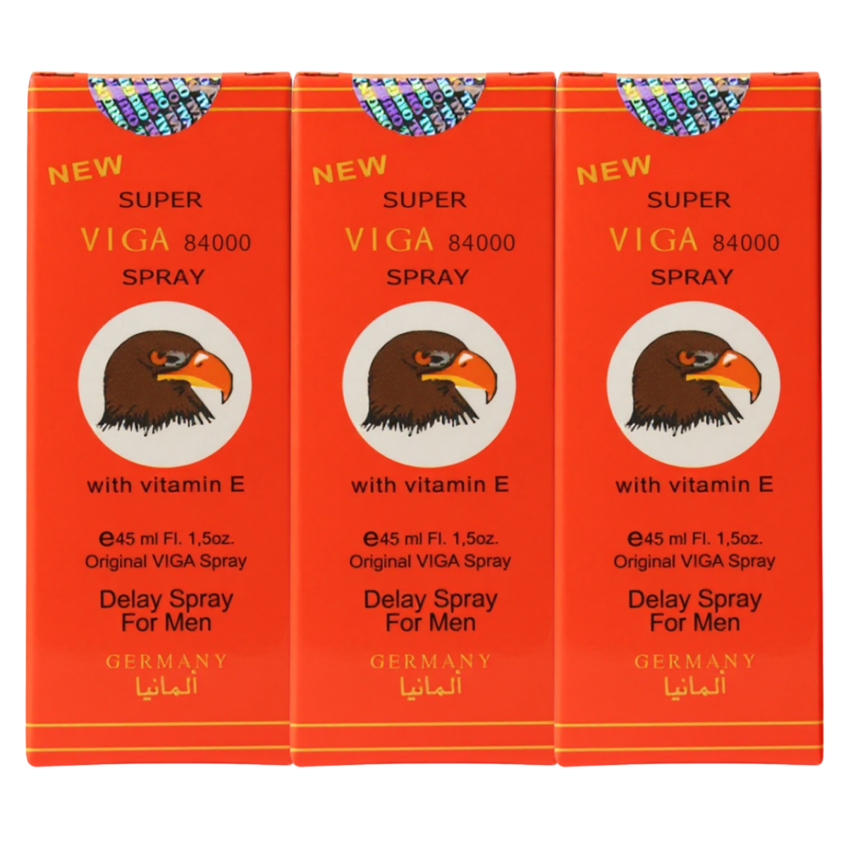 Super Viga 84000 delay spray 3 pack, numbing spray for men to delay ejaculation and enhance stamina