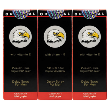 Viga 50000 strong delay spray 3 pack, numbing spray for men to delay ejaculation and enhance stamina