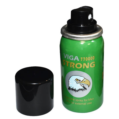 viga 770000 strong delay spray for men 45ml with vitamin e packaging