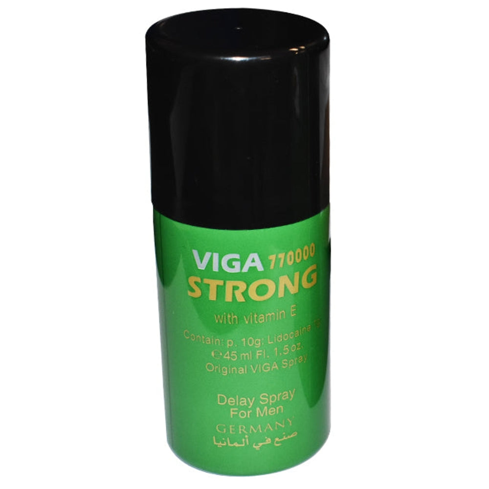 viga 770000 strong delay spray for men 45ml with vitamin e prolong climax
