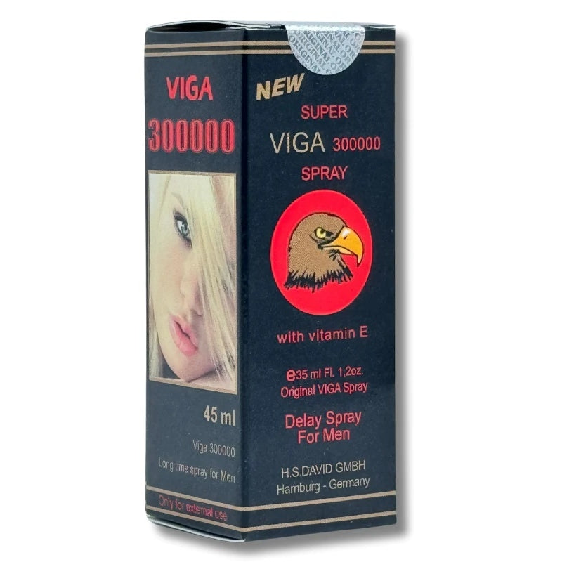 super viga 300000 delay spray for men 45ml with vitamin e