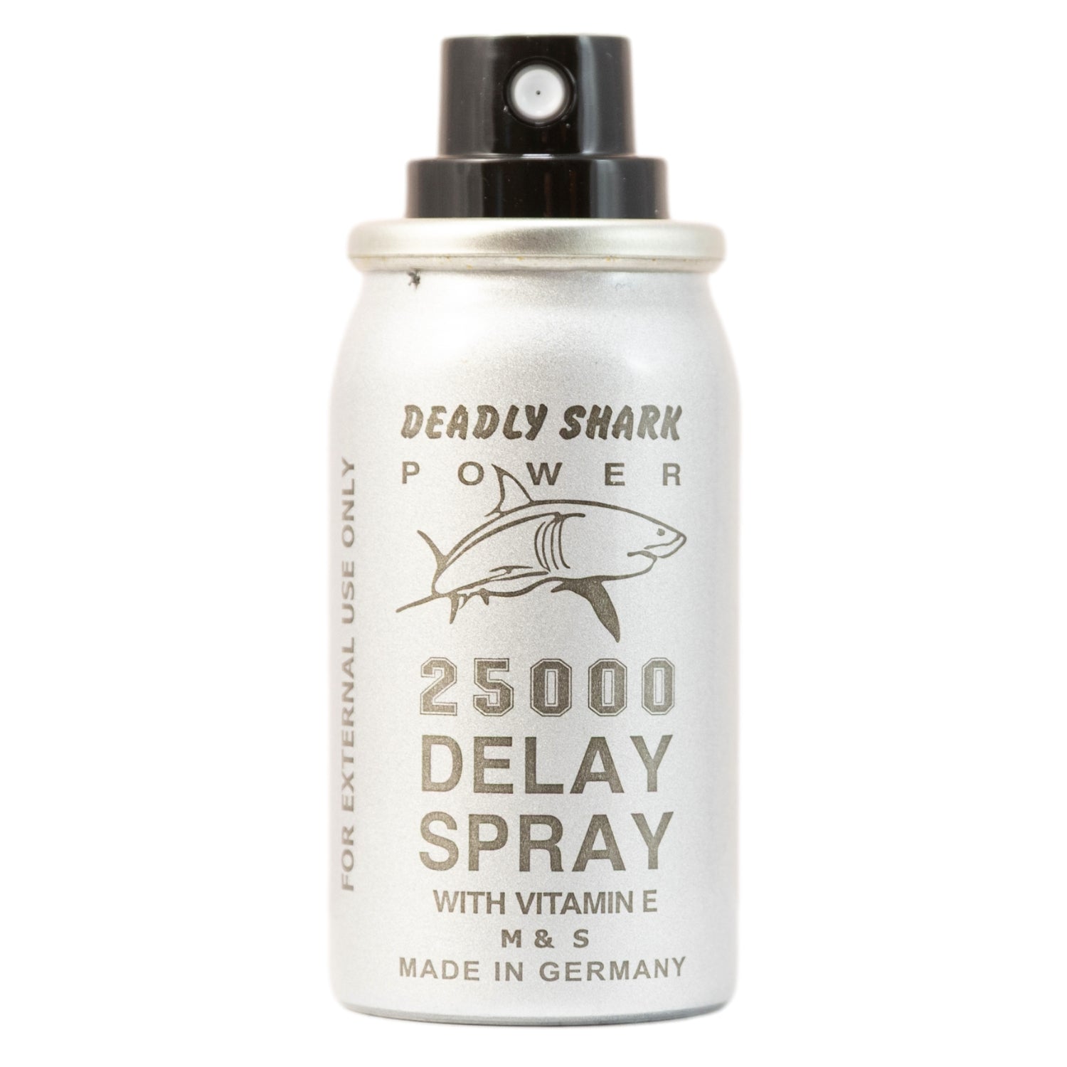 Deadly Shark Power 25000 Mens Desensitizing Spray 45ml. Delays and Helps Men Last Longer In Bed and Stop Pe. Spray Bottle.