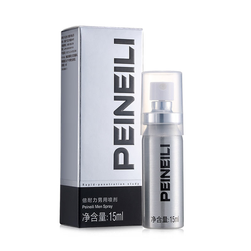 Peineili Mens Desensitizing Spray 15ml. Delaying Spray to Help Men Last Longer and Stop PE