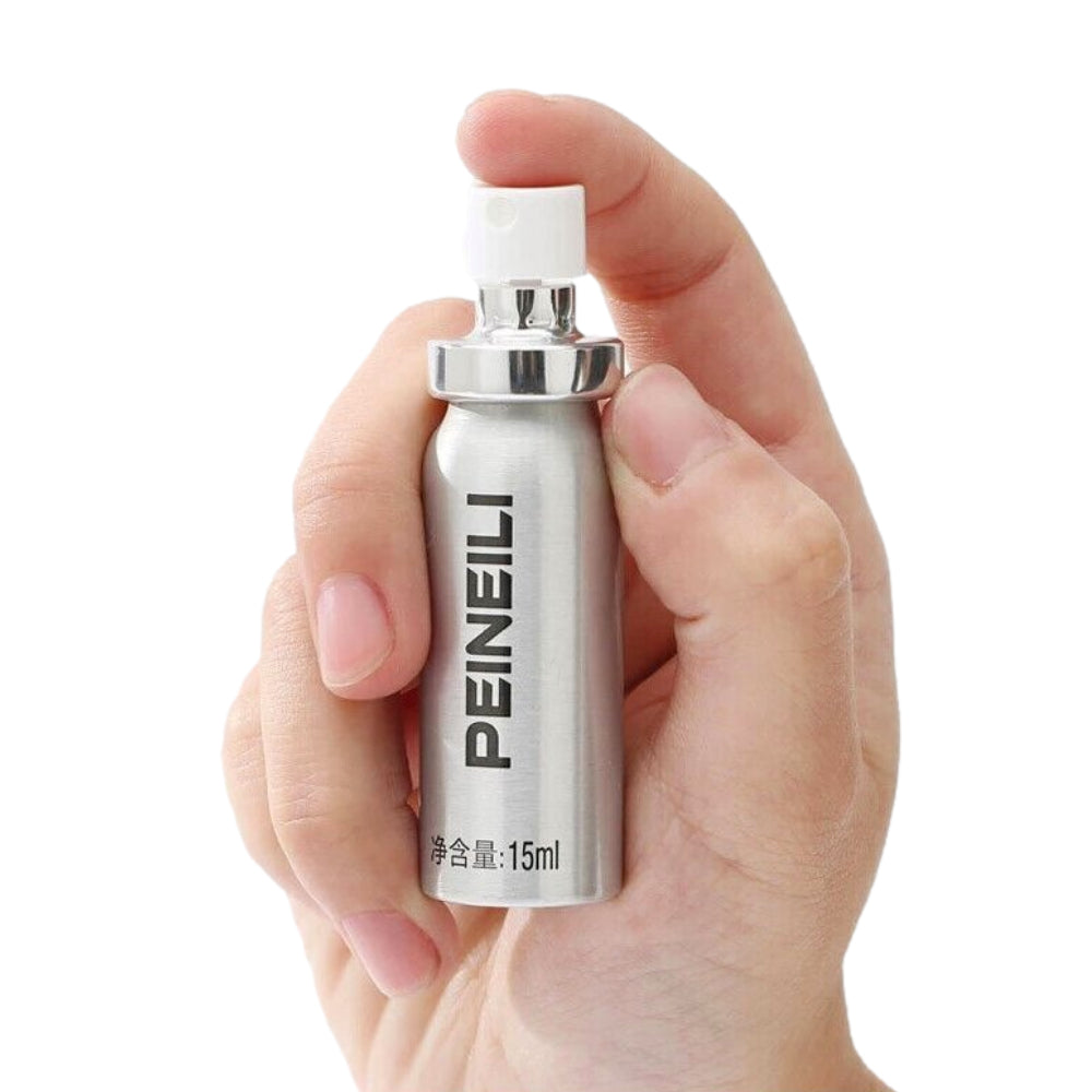 Peineili Delay Spray for Men 15ml. Desensitizing Spray to Help Stop Premature Ejaculation. How To Use