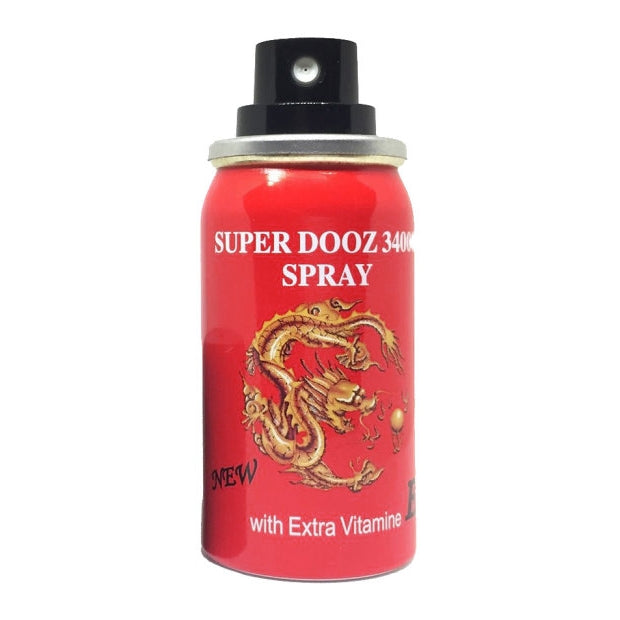 super dooz 34000 desensitizing delay spray for men with vitamin e 45ml bottle can