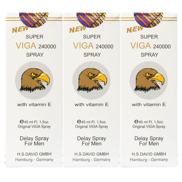 Super VIGA 240000 Delay Spray 45ml (3 Pack)