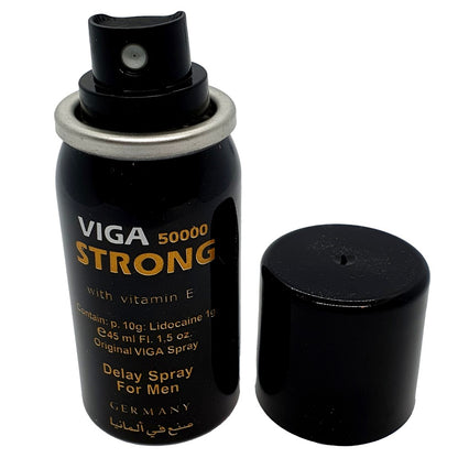 viga 50000 strong delay spray for men with vitamin e 45ml